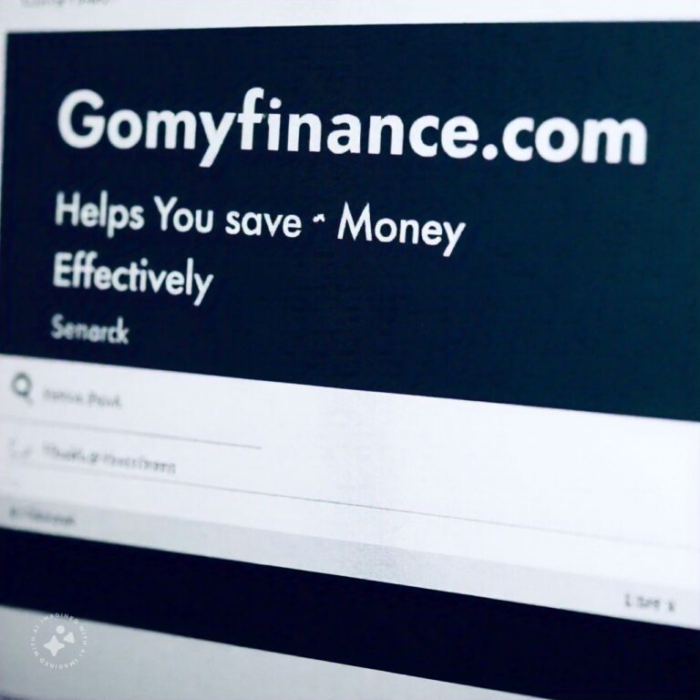 Gomyfinance.com Helps You Save Money Effectively