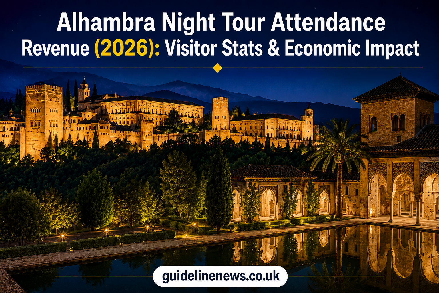 Alhambra Night Tour Attendance Revenue (2026): Visitor Stats & Economic Impact